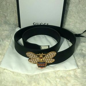 Women Gucci Queen Bee Belt